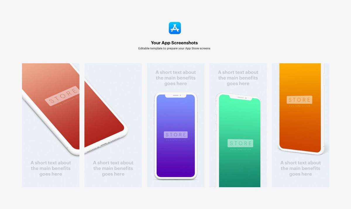 We all know that layout designs play a concrete role for any mobile application. App Store Screenshot Mockup Templates Psd Sketch December 2021 Ux Planet