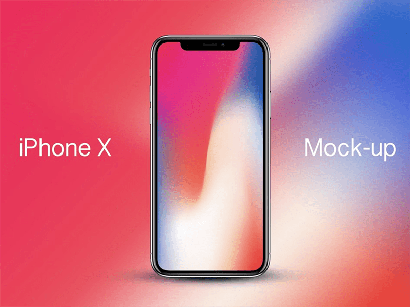 Mockup of a black iphone x (possible design). 20 Free Iphone Mockups Psd Sketch December 2021 Ux Planet