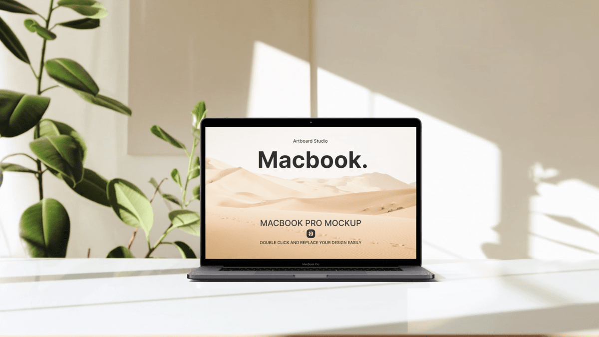 Best apple macbook pro & air mockup psd available for download. Animated Macbook Pro Mockup Template