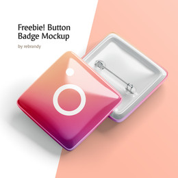 Bring your designs to life with branding, web, mobile, and print mockups in various styles. Freebie Button Badge Mockup Free Psd Mockup Download For Adobe Photoshop By Rebrandy