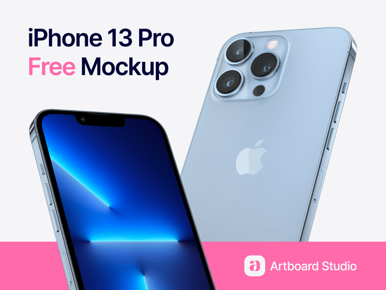 How to use these iphone mockups files? Free Iphone 13 Pro Mockup Template
