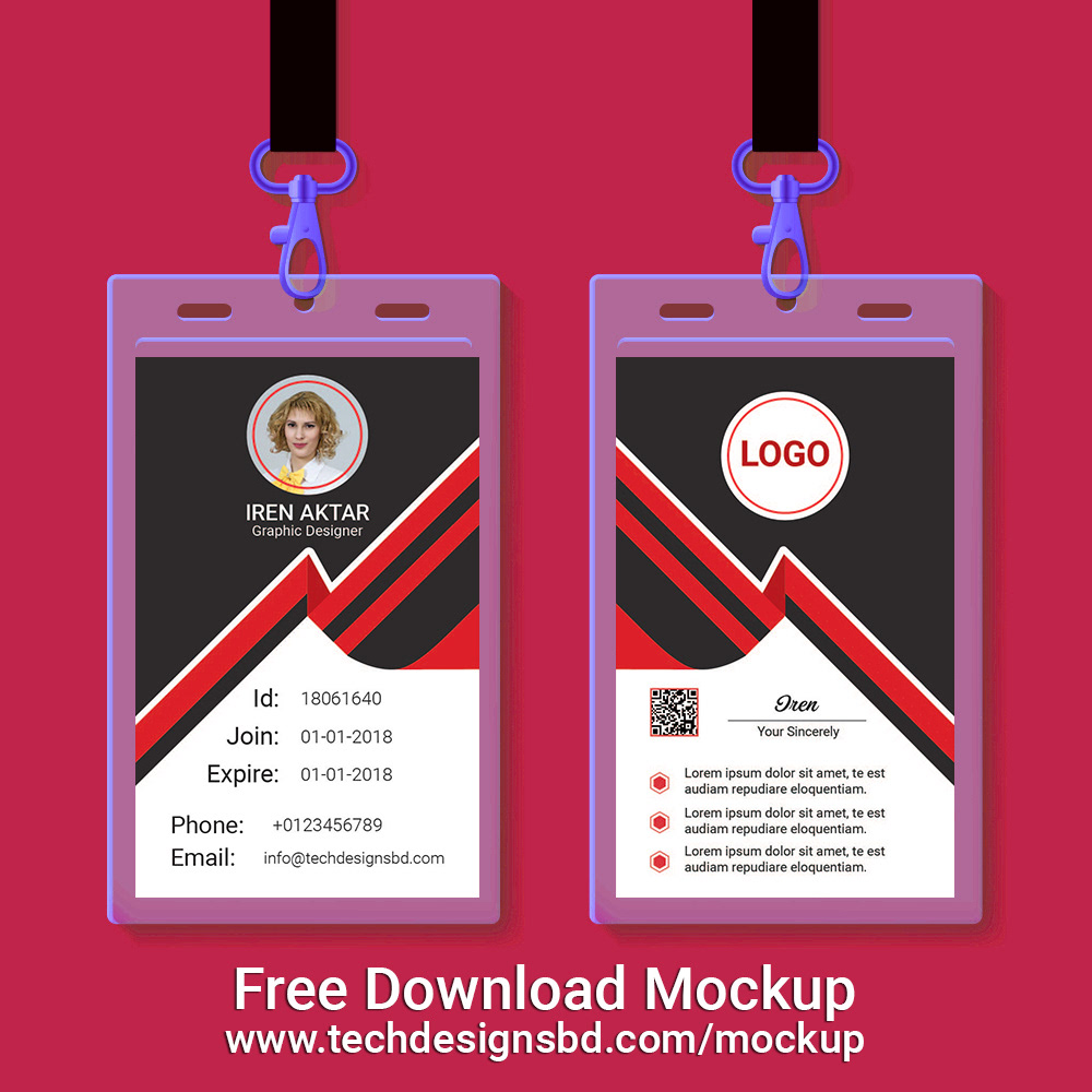 Id card mockups are great assets to add to your design library. 150 Best Id Card Mockup Templates Graphic Design Resources
