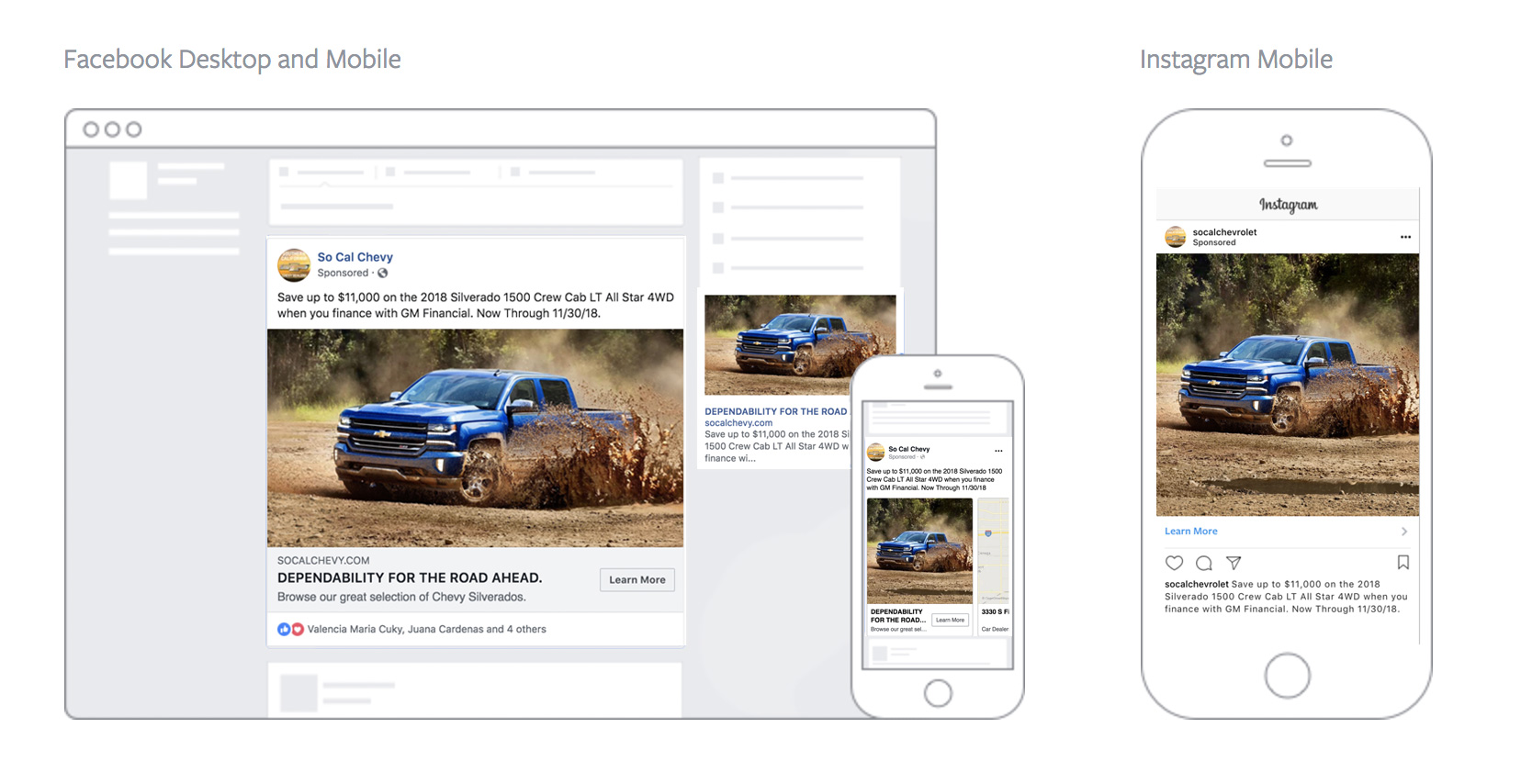 Create engaging mockups for social media in just a few clicks. Multi Platform Media Advertising Socal Chevrolet Dealers Association Ericke Tan