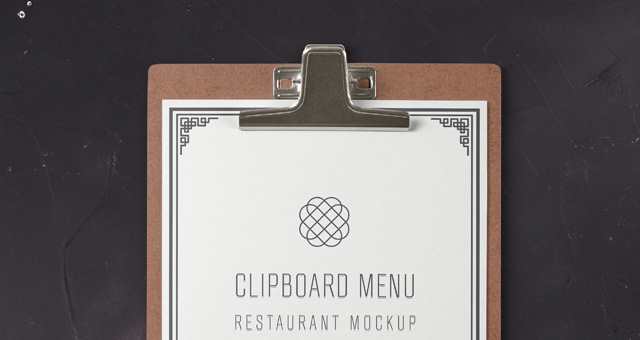 16+ Download Restaurant Menu Mockup&nbsp;Psd