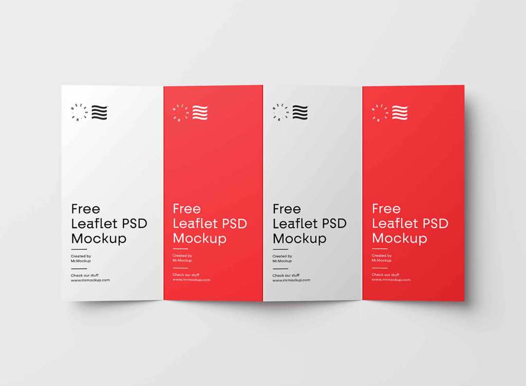 35+ Download A4 4-Fold Brochure Mockup Free&nbsp;Psd