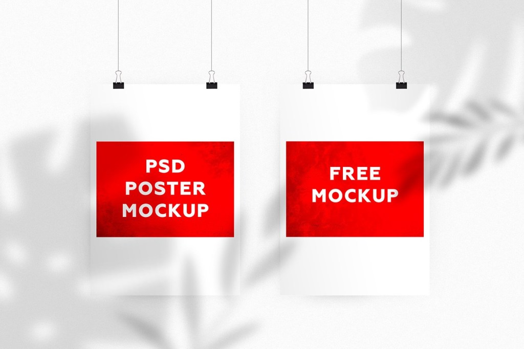 23+ Download Wall Poster Mockup Free Psd