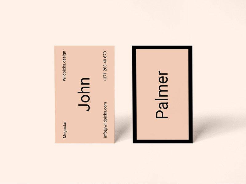 10+ Download Vertical Business Card Mockup Free&nbsp;Psd