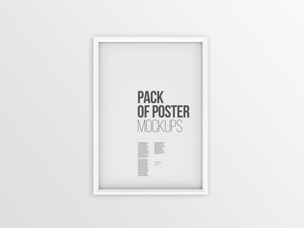 36+ Download Landscape Poster Mockup Psd Free