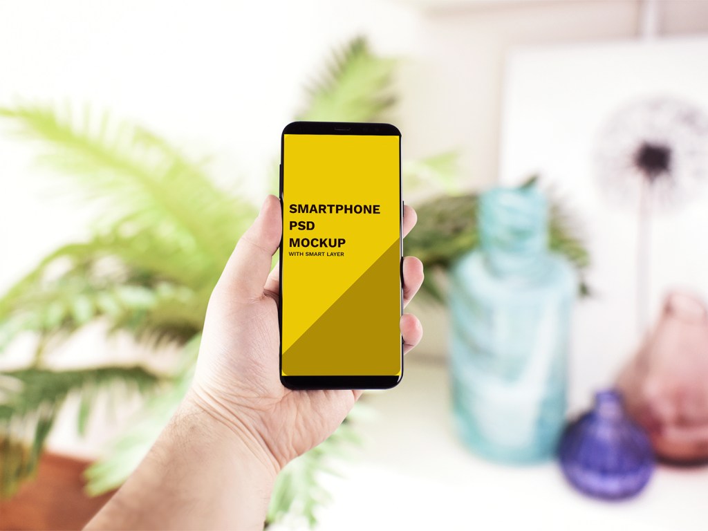 48+ Download Hand Holding Android Phone Mockup&nbsp;Psd