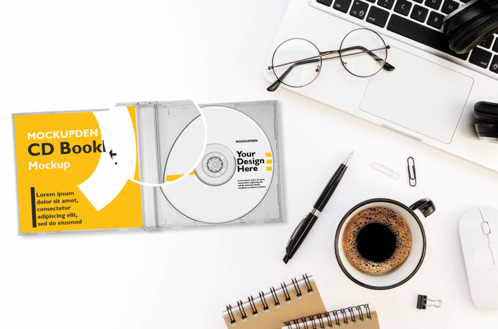 20+ Download Cd Booklet Mockup&nbsp;Psd