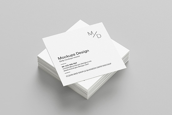 43+ Download Business Card Mockup Blank Psd