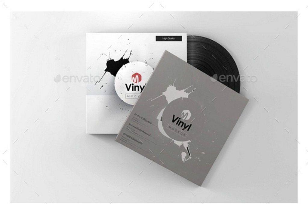 35+ Download Double Sleeve Vinyl Mockup Free&nbsp;Psd