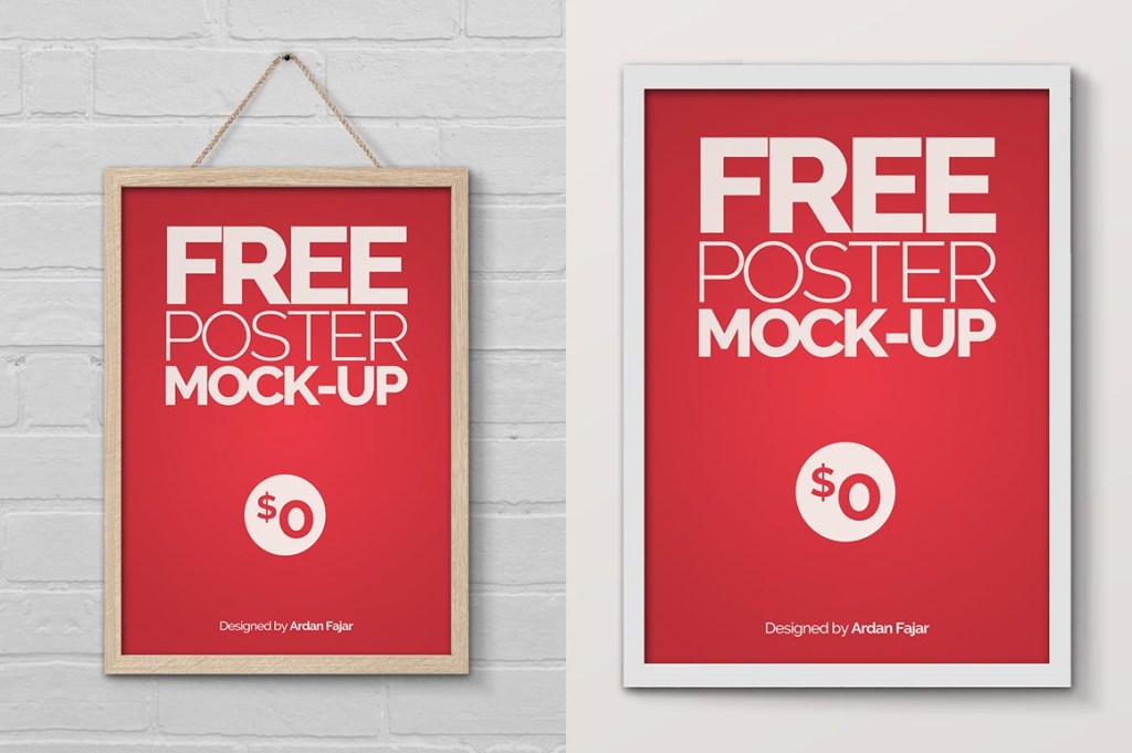11+ Download Wall Poster Mockup Psd&nbsp;Free