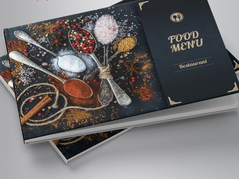 49+ Download A4 Menu Mockup Free&nbsp;Psd