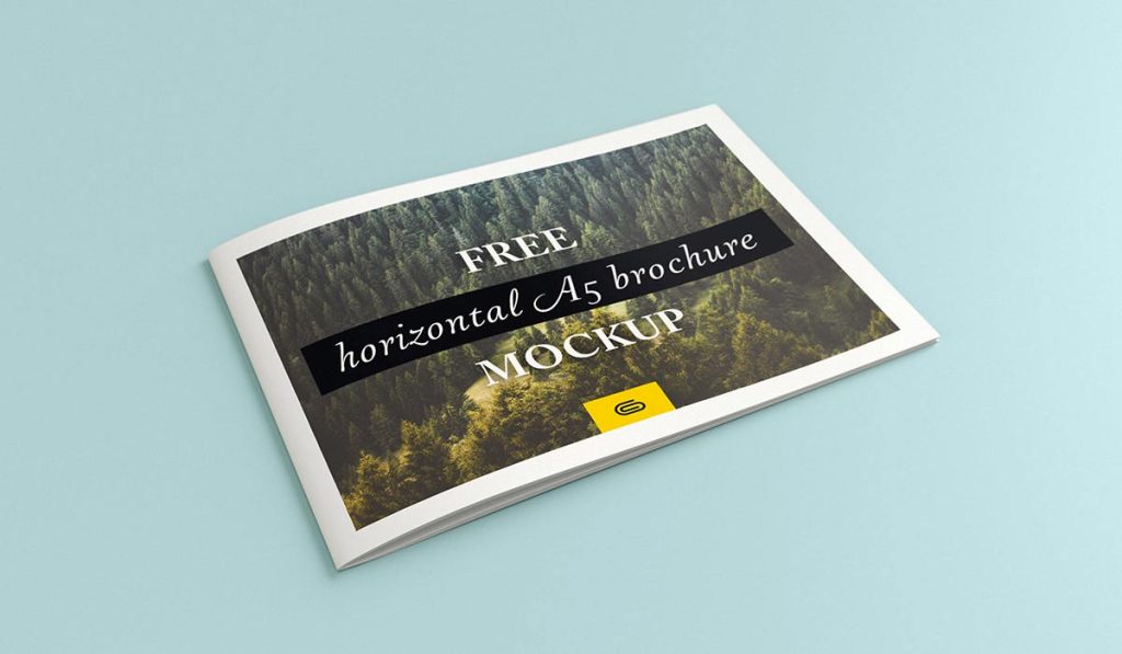 48+ Download A4 Landscape Flyer Mockup Psd Free