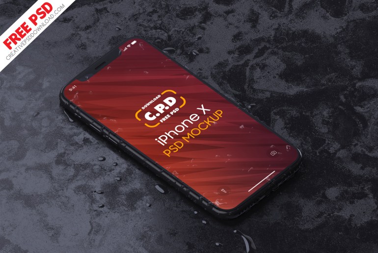 Android mockups helpful for a number of marketing needs like google play. Iphone X Mockup Free Psd