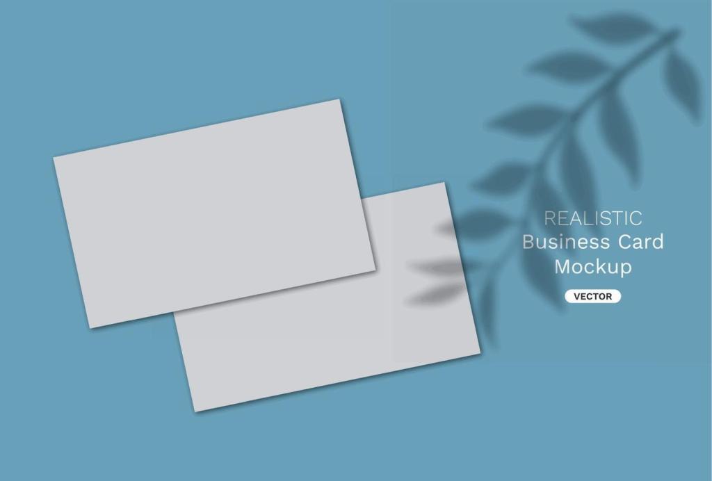 33+ Download Business Card Mockup Free Shadow&nbsp;Psd