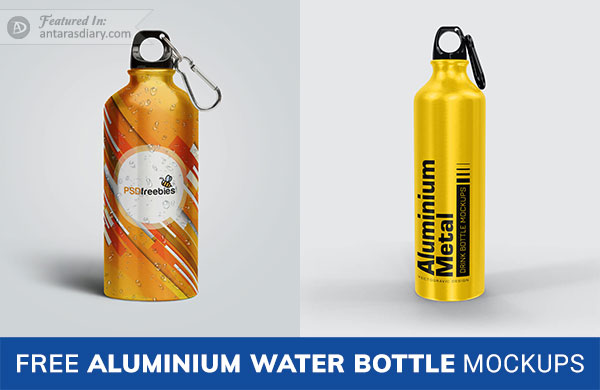37+ Download Aluminum Water Bottle Mockup Free&nbsp;Psd