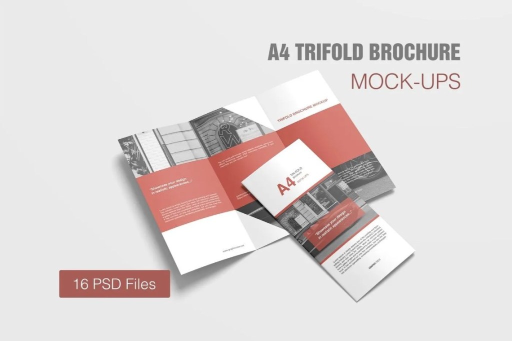 30+ Download A4 Brochure Mockup Free Psd