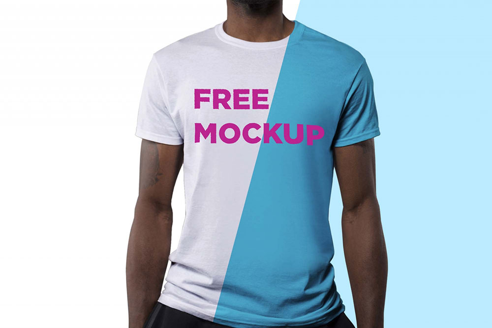 48+ Download White T Shirt Mockup Front And Back Psd Free