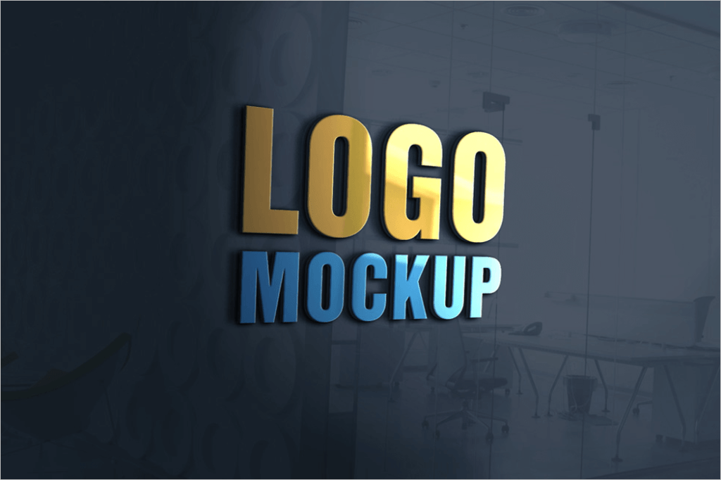 28+ Download Gold Logo Mockup&nbsp;Psd