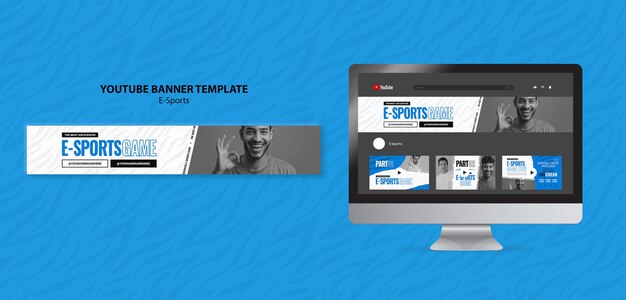 28+ Download Youtube Banner Mockup Psd&nbsp;Free