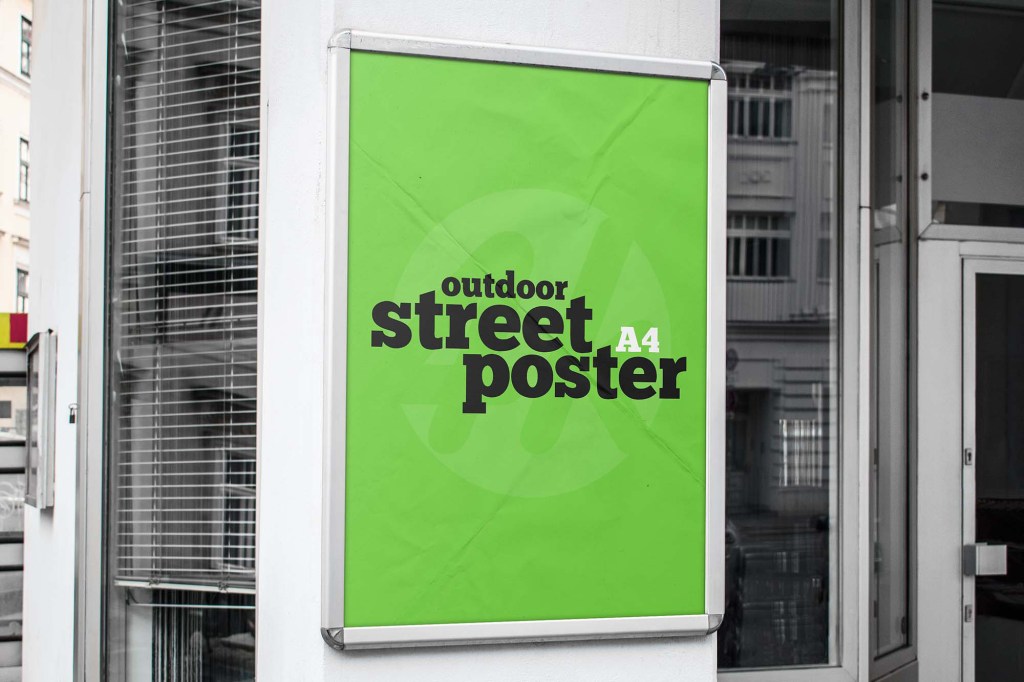 30+ Download A4 Poster Mockup Free Psd