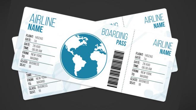 43+ Download Flight Ticket Mockup Free&nbsp;Psd