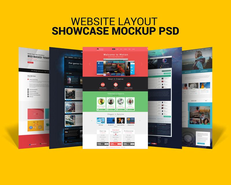 34+ Download Website Perspective Mockup Psd&nbsp;Free