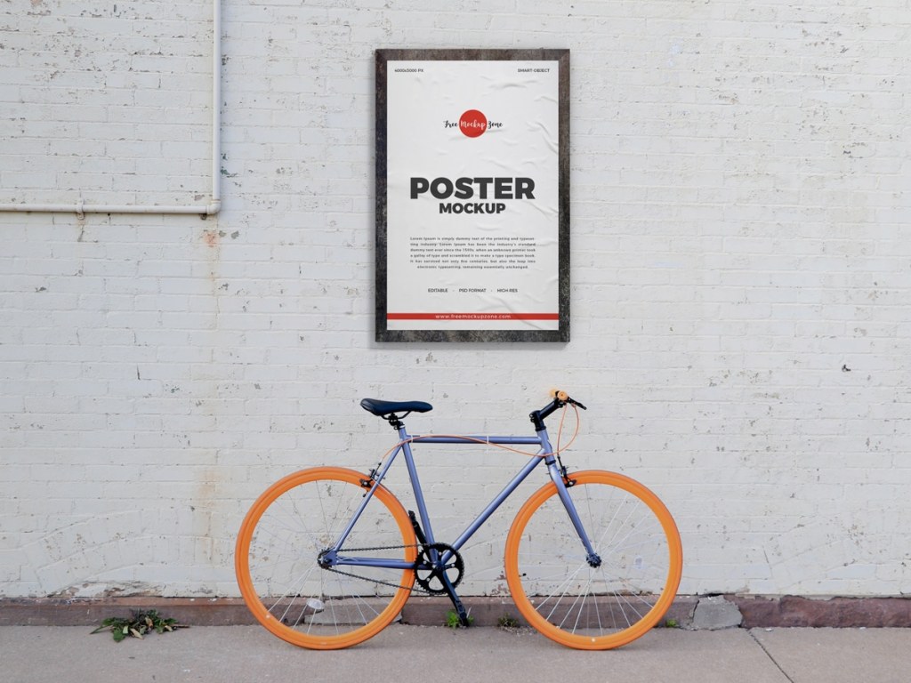 46+ Download Street Poster Mockup Free&nbsp;Psd