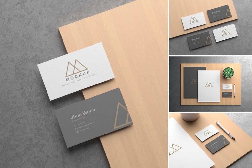 16+ Download Business Card Mockup Template Free Psd