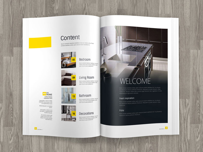 32+ Download A4 Magazine Mockup Free Psd