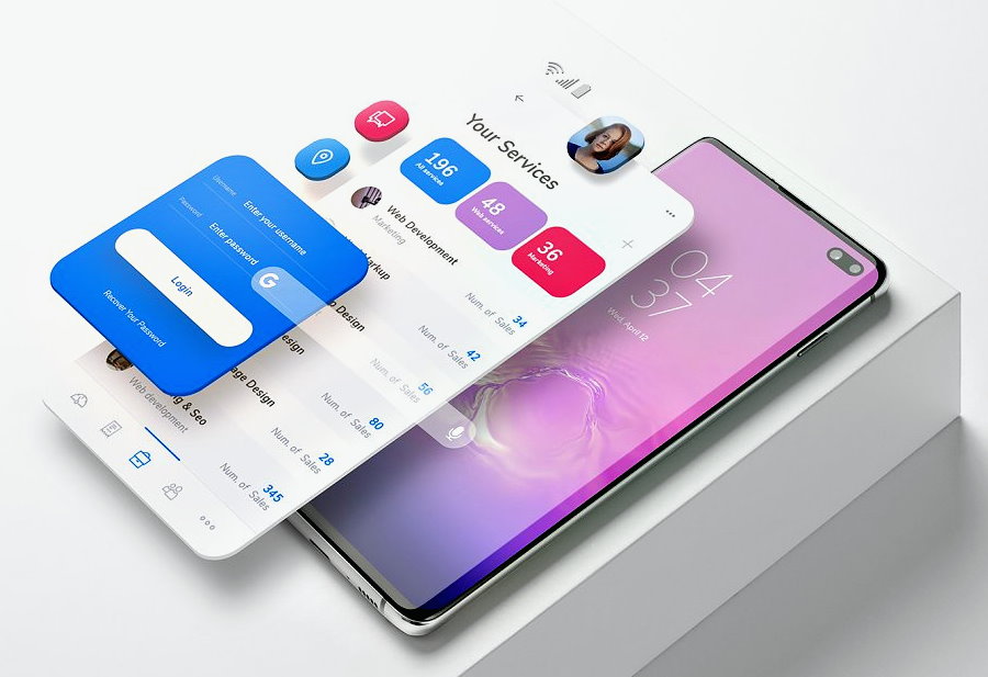 25+ Download Mobile App Screen Mockup Free Psd