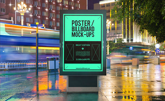 32+ Download Urban Poster Mockup Free Psd